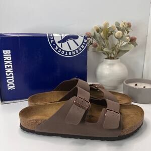 Birkenstock Arizona BS Birko Flor Sandal Mocca Men 14/EU 47 Regular Fit